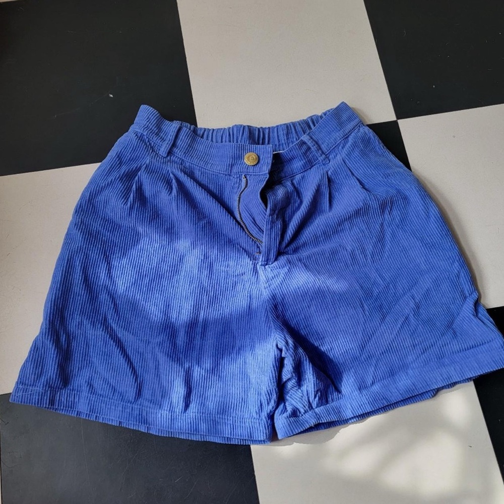 Big Bud Press | Cornflower Blue | Corduroy Trousers Shorts
